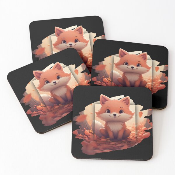 Item preview, Kawaii Cute Autumn Fox designed and sold by Chmielayka.