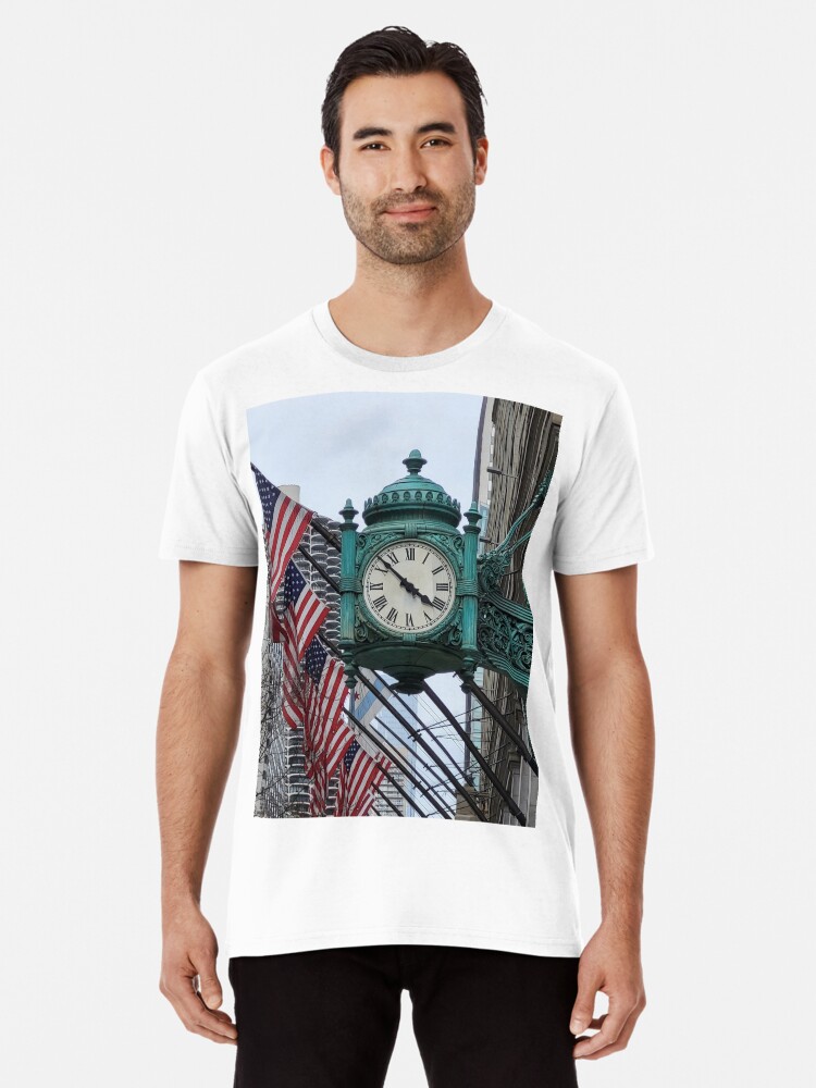 Chicago Clock Premium T-Shirt for Sale by kristislack
