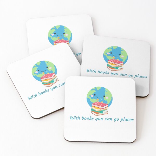 Item preview, With Book You Can Go Places  designed and sold by rhashhab.