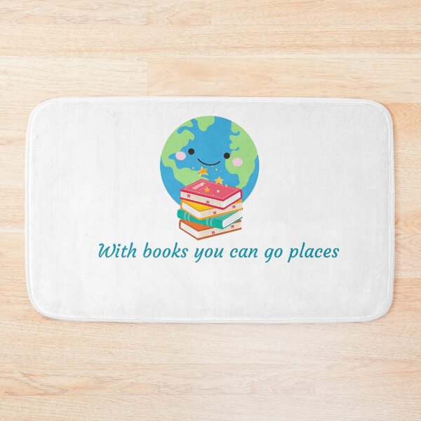 Item preview, With Book You Can Go Places  designed and sold by rhashhab.