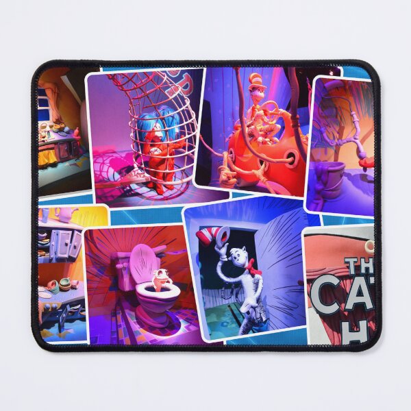 Item preview, The Cat in the Hat ride collage Universal Studios Orlando designed and sold by David Lee Thompson.