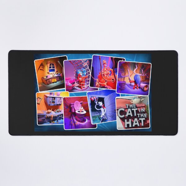 Item preview, The Cat in the Hat ride collage Universal Studios Orlando designed and sold by David Lee Thompson.