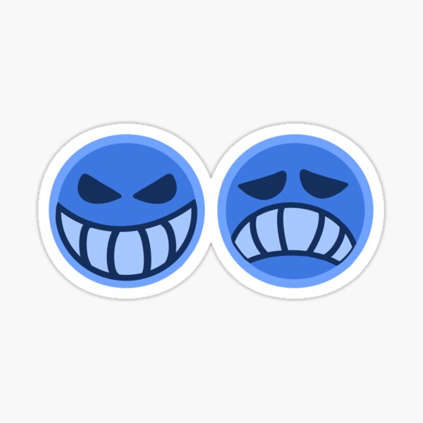 Portgas D ace emoji face one piece | Magnet