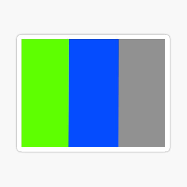 Item preview, A drawing with the colors green, blue and gray. designed and sold by lukesubbby.