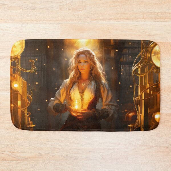 Item preview, steampunk artisan woman designed and sold by mentedejeff.