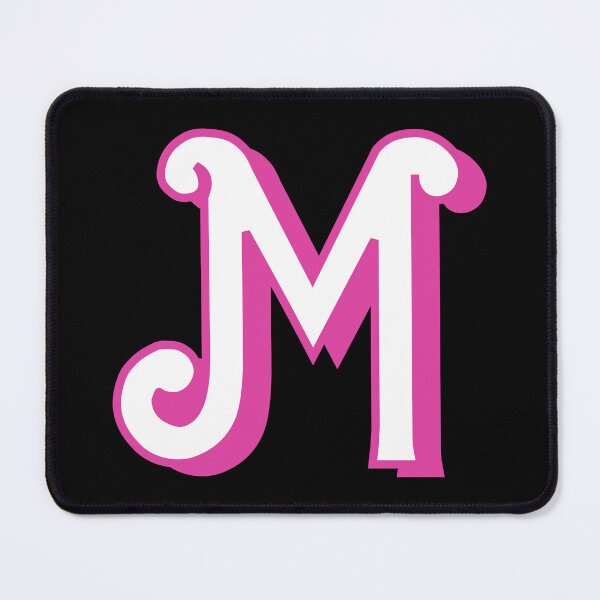 Item preview, Bubble Pink Letter M Sticker Pack - Monogram - Initial - Alphabet designed and sold by CreationsbyAny.