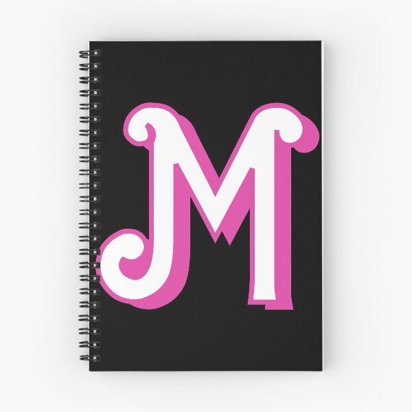 Item preview, Bubble Pink Letter M Sticker Pack - Monogram - Initial - Alphabet designed and sold by CreationsbyAny.