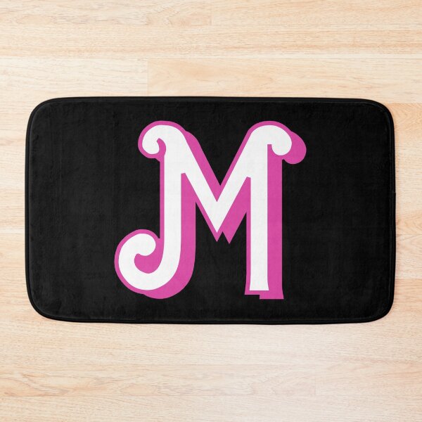 Item preview, Bubble Pink Letter M Sticker Pack - Monogram - Initial - Alphabet designed and sold by CreationsbyAny.