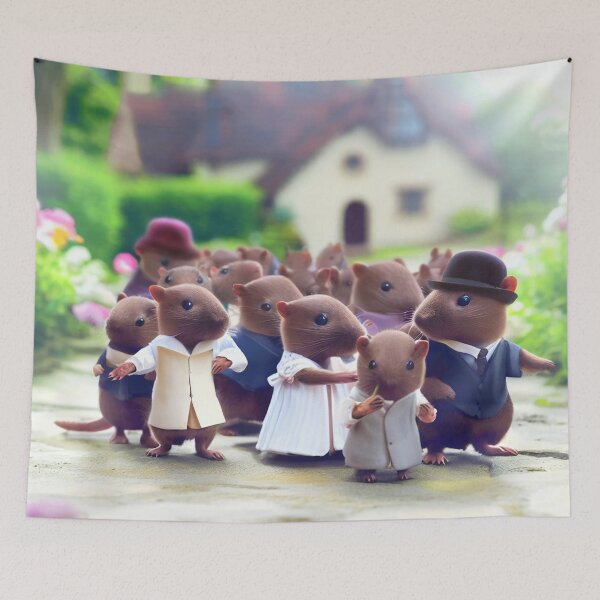 Item preview, 'It was Sunday, and so the Voleburys were out visiting...' designed and sold by ArtSea-Bubble.