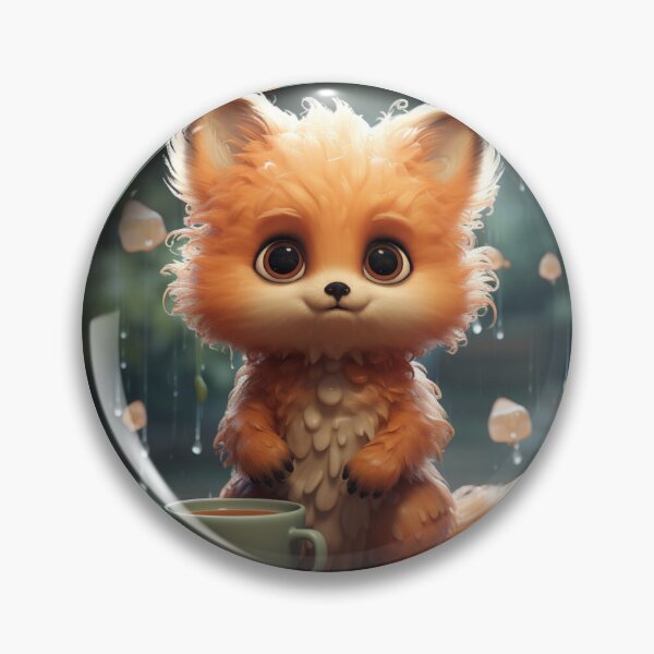 Item preview, Kawaii Cute Autumn Fox designed and sold by Chmielayka.