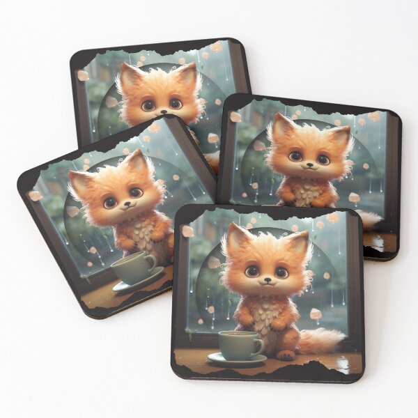 Item preview, Kawaii Cute Autumn Fox designed and sold by Chmielayka.