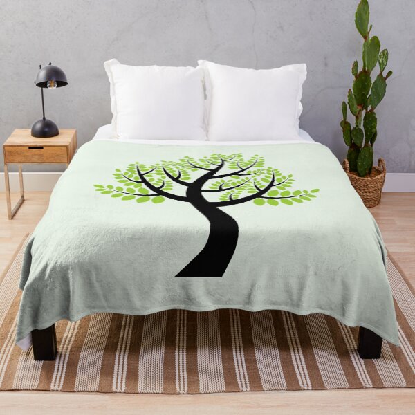 Item preview, Tree With Green Leaves designed and sold by Jeallan Designs.
