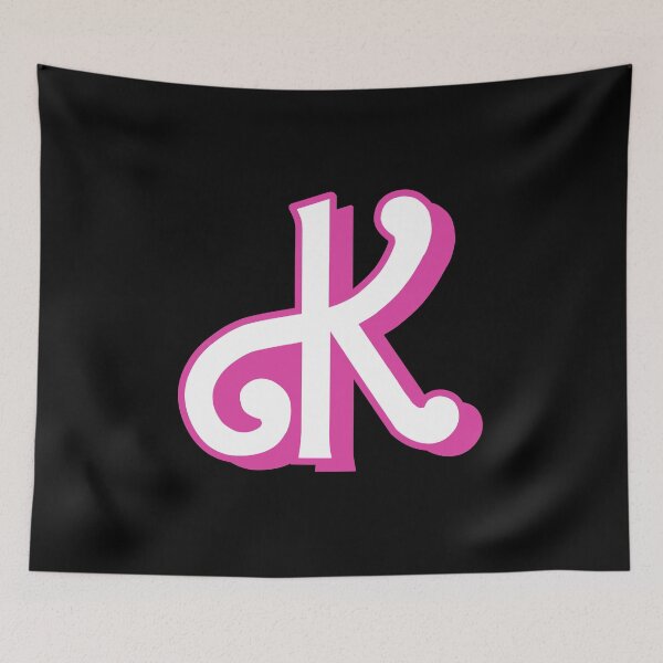 Item preview, Bubble Pink Letter K Sticker Pack - Monogram - Initial - Alphabet designed and sold by CreationsbyAny.
