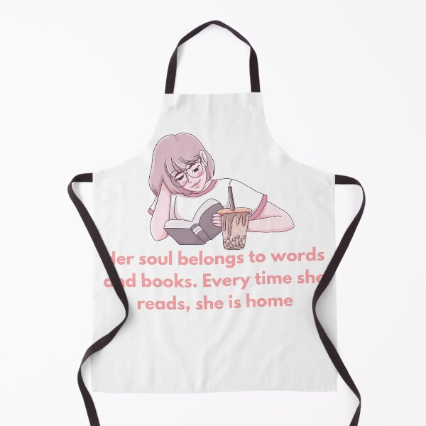 Item preview, Her soul belongs to words and books. Every time she reads, she is home designed and sold by rhashhab.