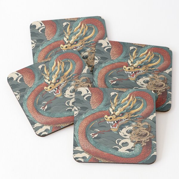Item preview, fighting dragons eastern culture designed and sold by StefanVlahovic.