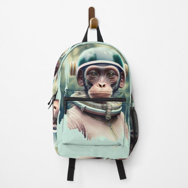 Item preview, Space Monkey Astronaut - Retro Planet - Universe Explorer designed and sold by monkeybusiness.pt.