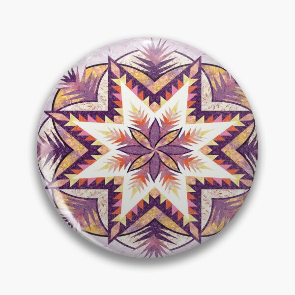 Item preview, patchwork quilt dahlia designed and sold by GLORY-LIFE.