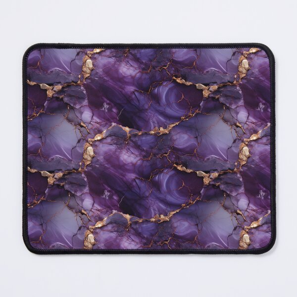 Item preview, Purple And Gold Marble designed and sold by Lumistica.