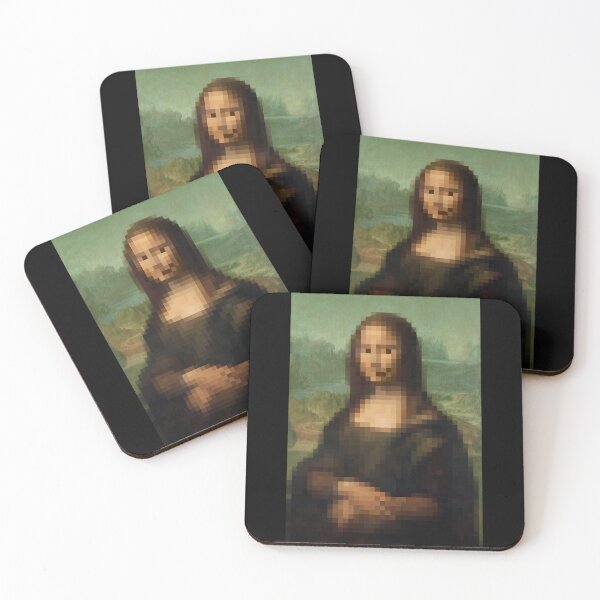 Item preview, Mona Lisa pixel art designed and sold by Ztudio.