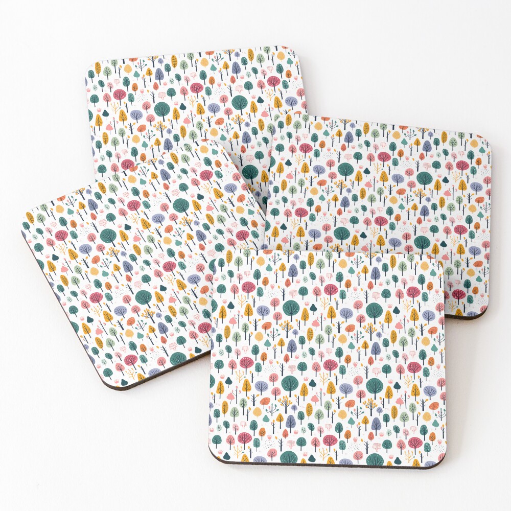 Item preview, Coasters (Set of 4) designed and sold by tropicaltee.