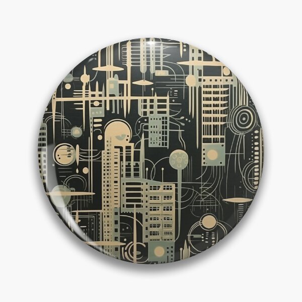 Item preview, Utopia - 1960s Style Print designed and sold by QuestingCloset.