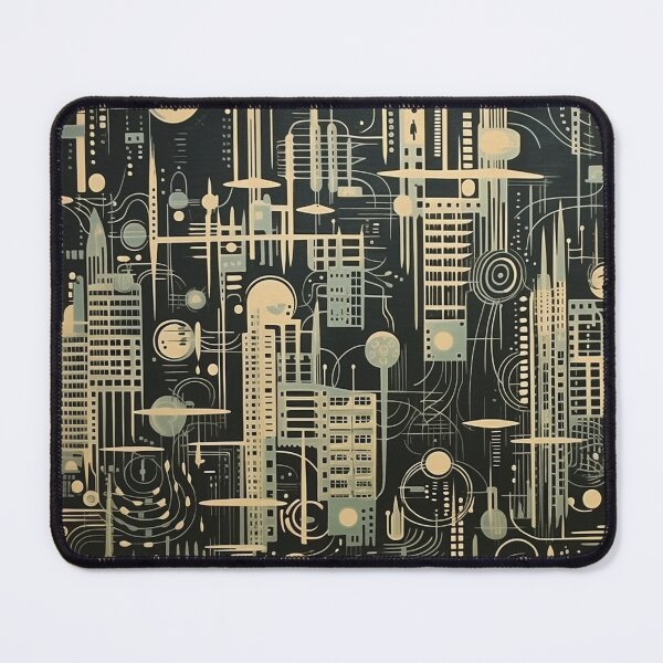 Item preview, Utopia - 1960s Style Print designed and sold by QuestingCloset.