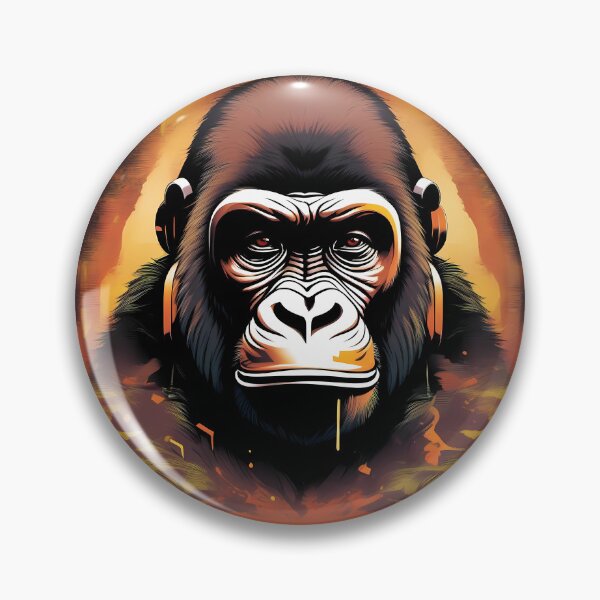 Item preview, Incredible Gorilla Art designed and sold by AbsoluteA.