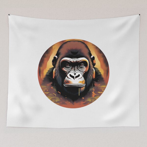 Item preview, Incredible Gorilla Art designed and sold by AbsoluteA.