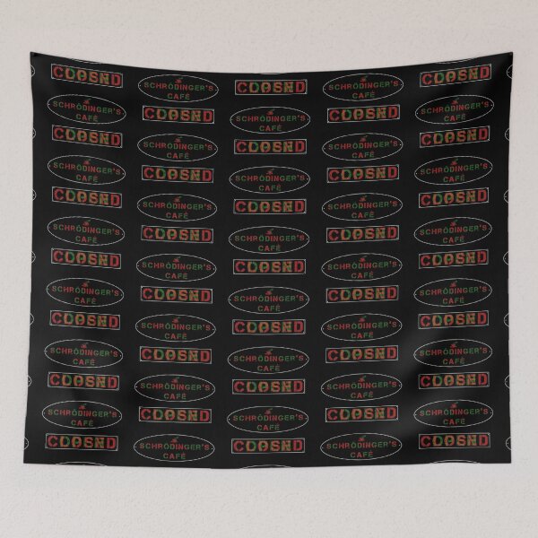Item preview, Schrödinger's Café (Open/Closed) designed and sold by SolidEarthArt.