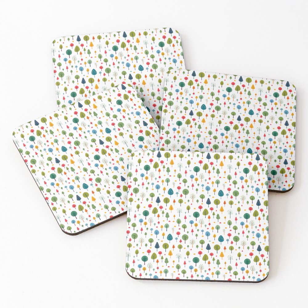 Item preview, Coasters (Set of 4) designed and sold by tropicaltee.