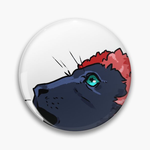 Item preview, screaming red ruffed lemur cute doodle illustration animal designed and sold by Jula Garapich.