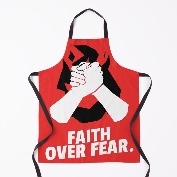 Item preview, Faith Over Fear Religious Political Design designed and sold by TrippySociety.