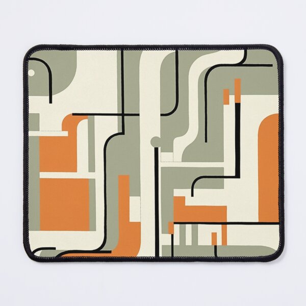 Item preview, Concrete Island - Modernist 1970s Style Print designed and sold by QuestingCloset.