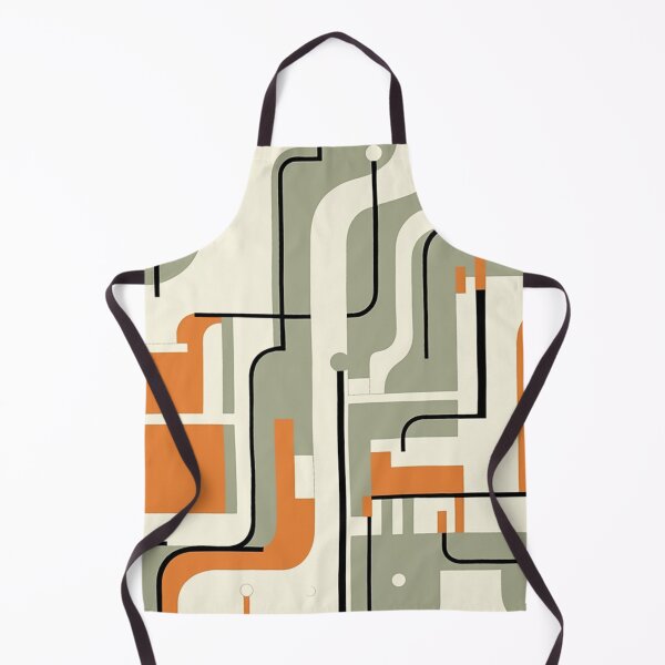 Item preview, Concrete Island - Modernist 1970s Style Print designed and sold by QuestingCloset.