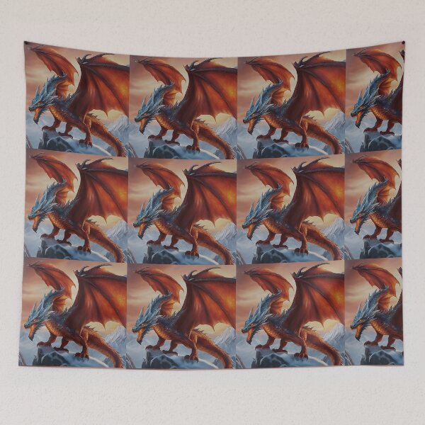 Item preview, elemental dragon on ice designed and sold by StefanVlahovic.
