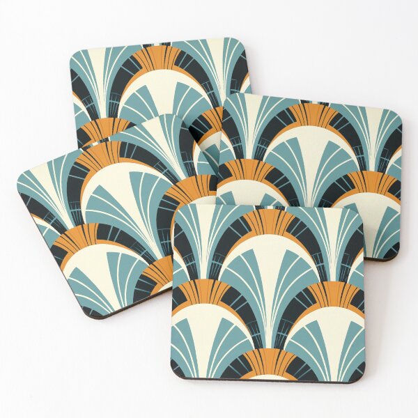 Item preview, Modernist 1970s Style Print designed and sold by QuestingCloset.
