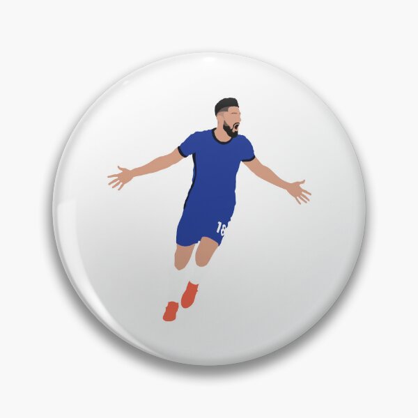 Item preview, Olivier Giroud Chelsea Champions of Europe 2021 designed and sold by DonyaOliva.