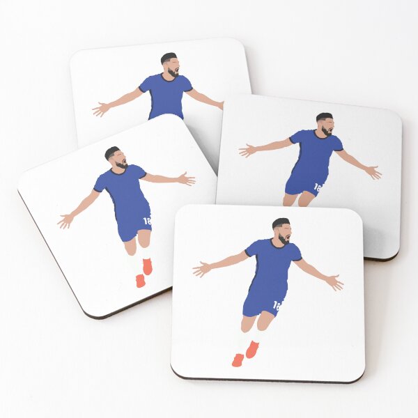 Item preview, Olivier Giroud Chelsea Champions of Europe 2021 designed and sold by DonyaOliva.