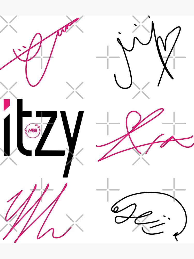 Itzy Blah Blah Blah直筆サイン 用紙 Itzy Blah Blah Blah直筆サイン 用紙（レビュー高評価商品