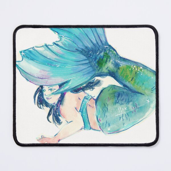 Item preview, mermaid sketch (inspired by mermaid_montara) designed and sold by leschevechettes.