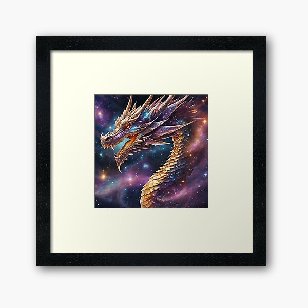 Item preview, fighting dragons galactic dragon designed and sold by StefanVlahovic.