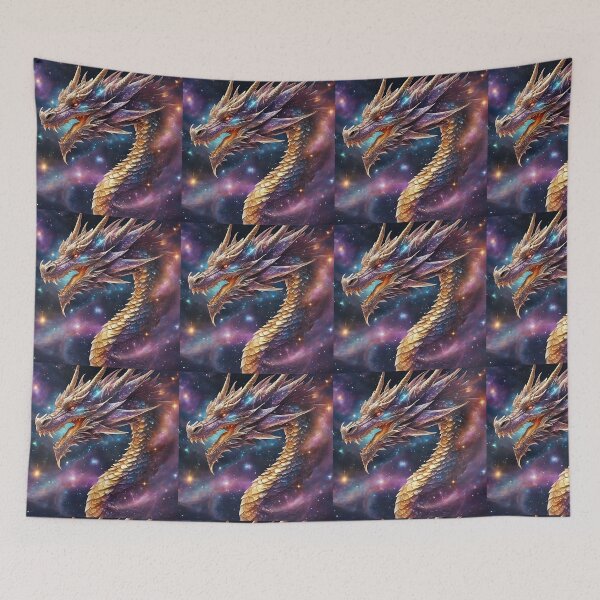 Item preview, fighting dragons galactic dragon designed and sold by StefanVlahovic.