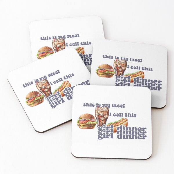 Item preview, Esta es mi comida, la llamo: cena de chicas cena de chicas cena de chicas designed and sold by EmeraldeaArt.