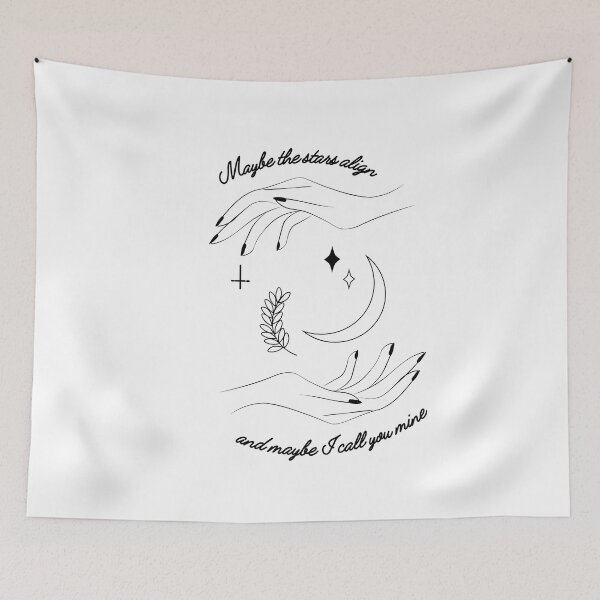 Item preview, Maybe the stars align and maybe i call you mine | electric touch designed and sold by BloompodDesigns.