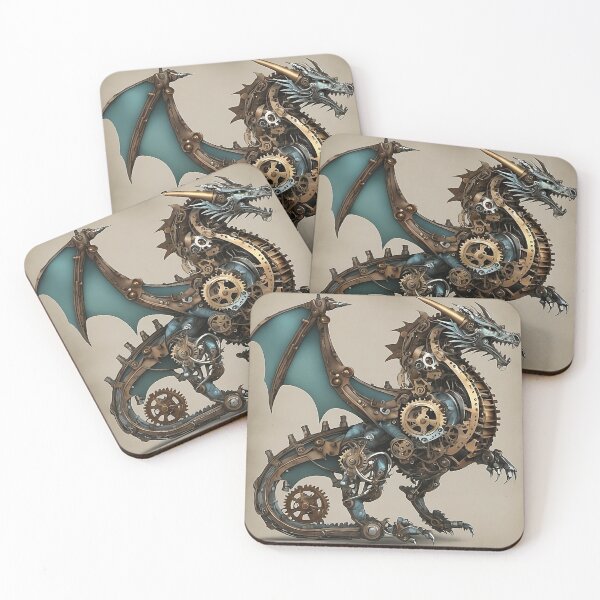 Item preview, fighting dragon mechanical dragon designed and sold by StefanVlahovic.