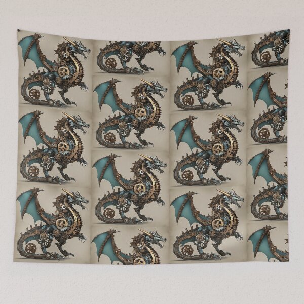 Item preview, fighting dragon mechanical dragon designed and sold by StefanVlahovic.