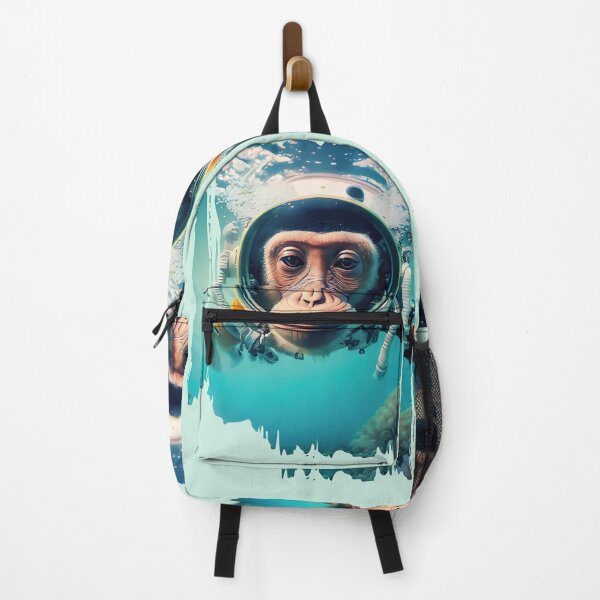 Item preview, Space Monkey Astronaut - Underwater Landscape - Universe Explorer designed and sold by monkeybusiness.pt.