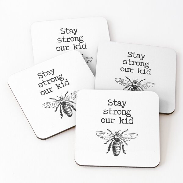Item preview, Manchester - Stay strong our kid with worker bee designed and sold by Fern-and-Fyre.
