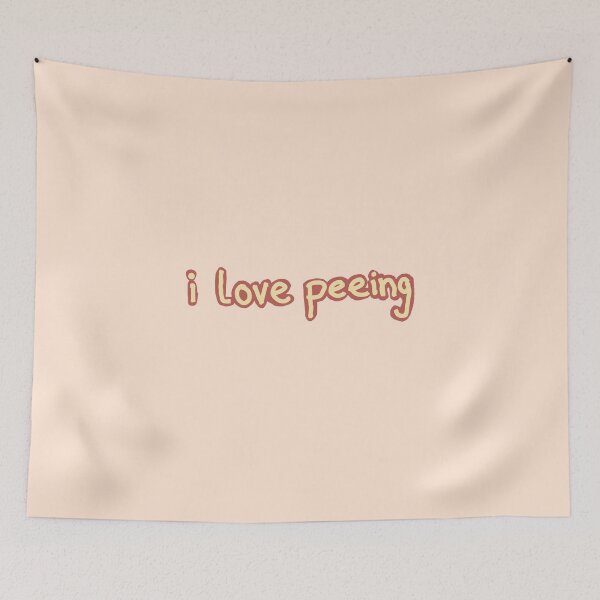 Item preview, I love peeing  designed and sold by staticc.