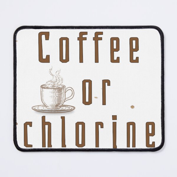 Item preview, I love the smell of chlorine in the morning Tshirt. designed and sold by Happy Paw Studio Co..